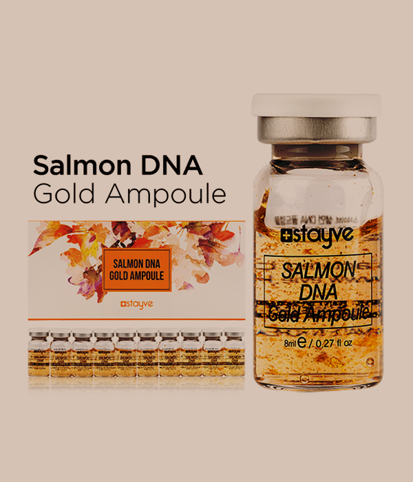 Illustration of Salmon DNA Polyneucleotide for skin rejuvenation